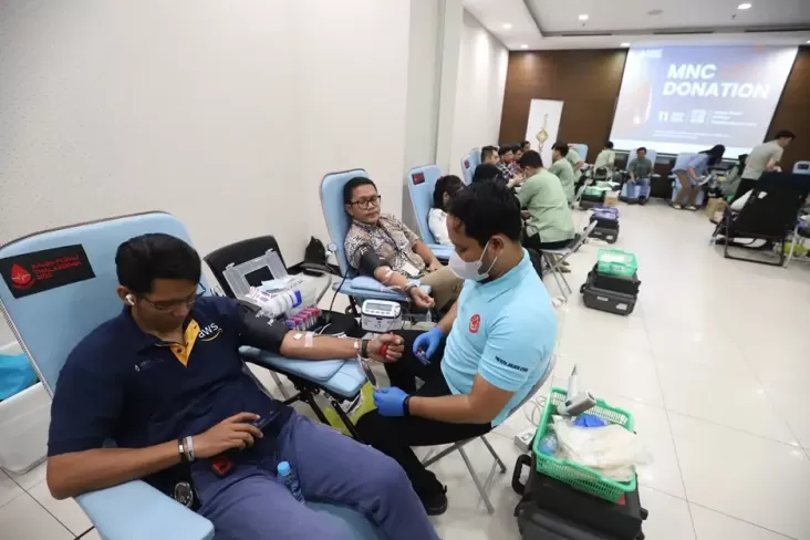 Antusiasme Partisipan Donor Darah MNC Peduli, Proses Mudah juga Menyenangkan