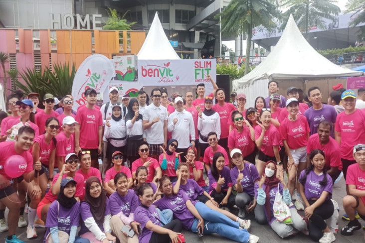 BenVit Fiber Plus Collagen Ajak Warga Ibukota Hidup Seimbang pada di CFD Sudirman